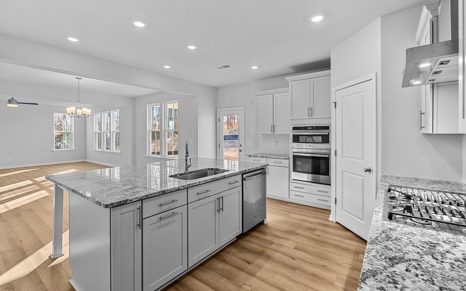 Furnished interior view inside a new home in Fieldstone, Lexington (Image 10).