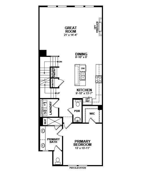 2D floor plan layout of this home in Bayside, Rowlett, TX (Image 22). 2D floor plan layout of this home in Bayside, Rowlett, TX (Image 22).