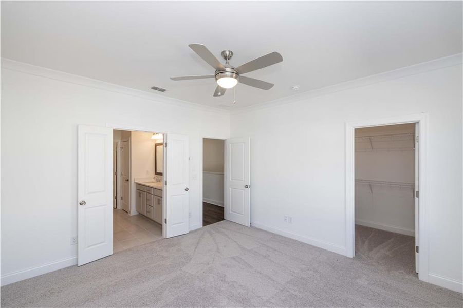 Spacious, unfurnished interior of a new home in Millcroft Townhomes, Buford (Image 28). Spacious, unfurnished interior of a new home in Millcroft Townhomes, Buford (Image 28).