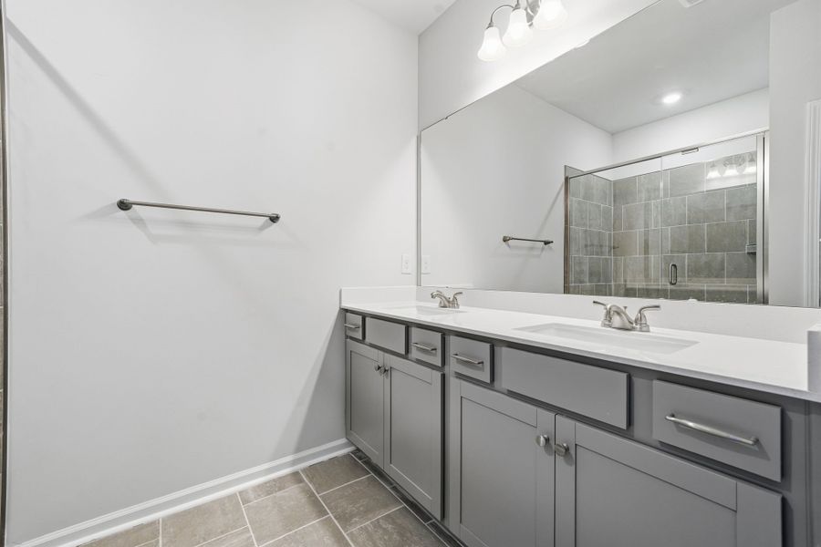 Furnished interior view inside a new home in Lakeview Village, Charlotte (Image 11).