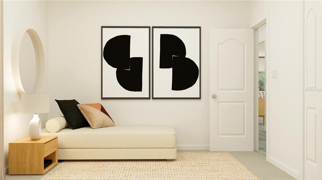 Furnished interior view inside a new home in Pioneer Ranch, Ocala (Image 13).