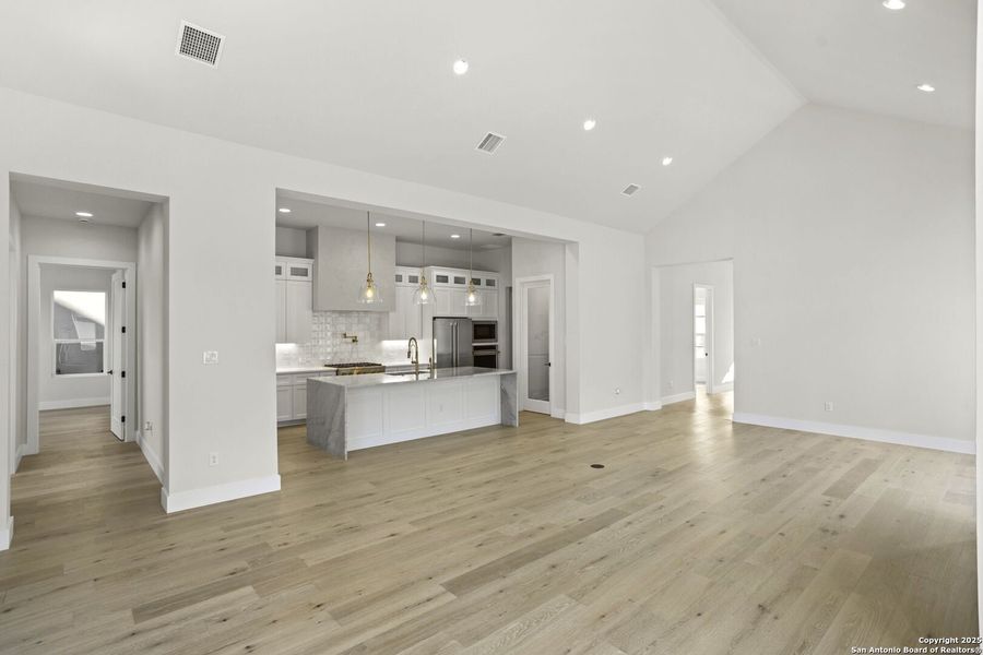 Furnished interior view inside a new home in , San Antonio (Image 10).