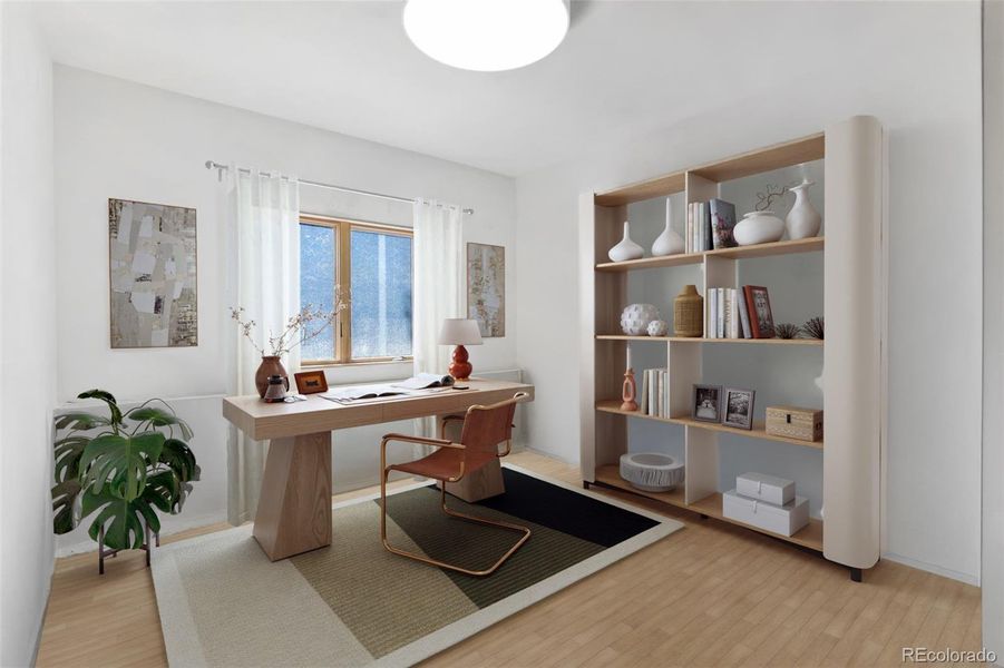 This photo is virtually staged & enhanced.