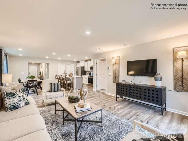 Furnished interior view inside a new home in Cannon Village, York (Image 8).