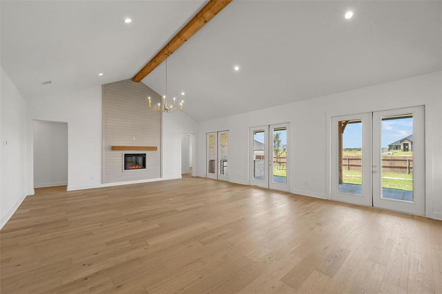 Spacious, unfurnished interior of a new home in , Hewitt (Image 22).