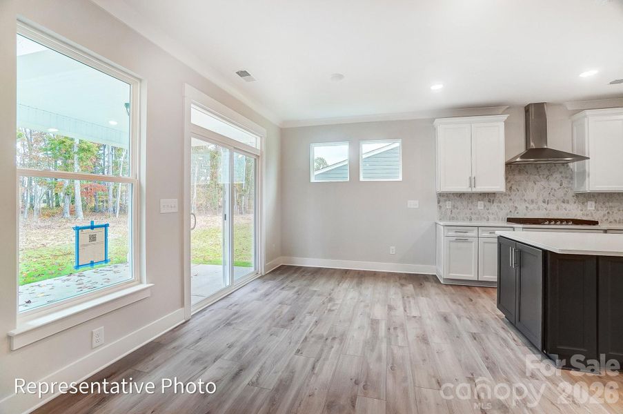 Spacious, unfurnished interior of a new home in Heritage - 55+ Community, Indian Trail (Image 24). Spacious, unfurnished interior of a new home in Heritage - 55+ Community, Indian Trail (Image 24).