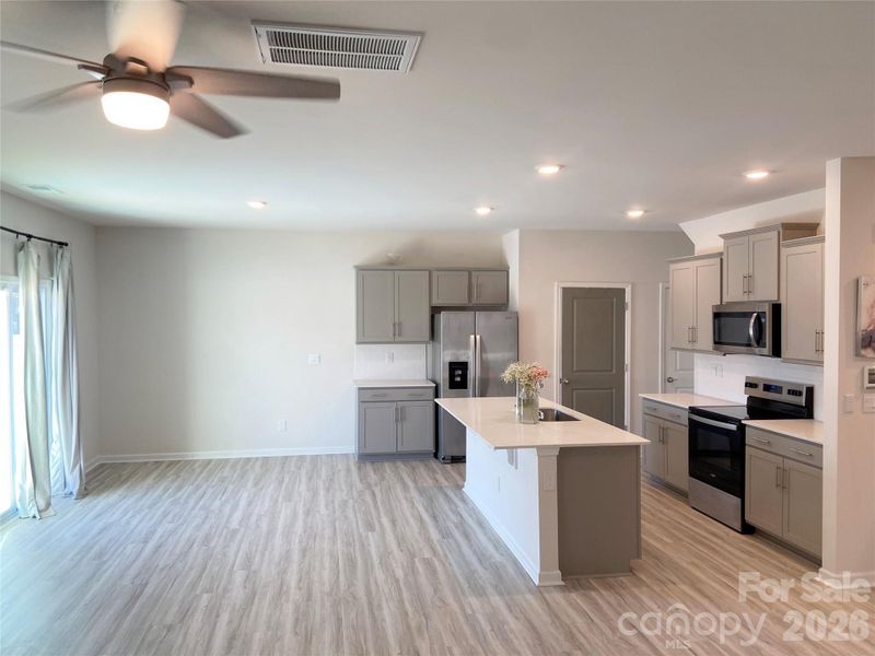 Furnished interior view inside a new home in Fergus Crossing, York (Image 23).