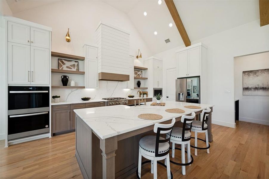 Furnished interior view inside a new home in , Prosper (Image 28).