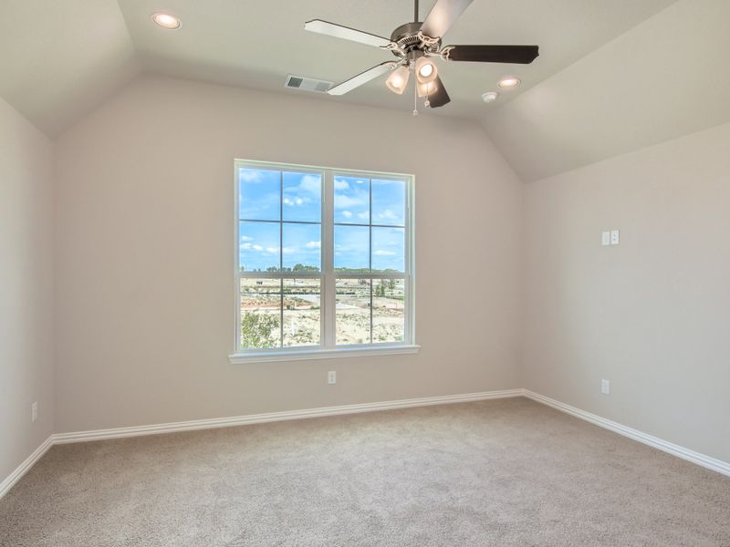 Plan 1407 Main Bedroom Representative Photo