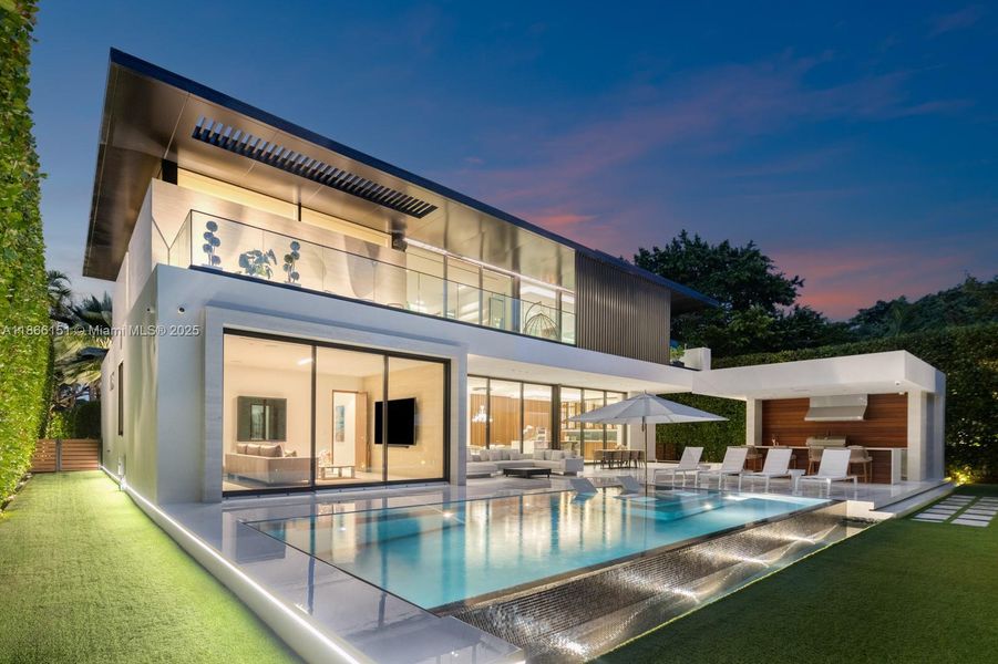 Front exterior of a new home in , Miami, FL, highlighting curb appeal (Image 2). Front exterior of a new home in , Miami, FL, highlighting curb appeal (Image 2).