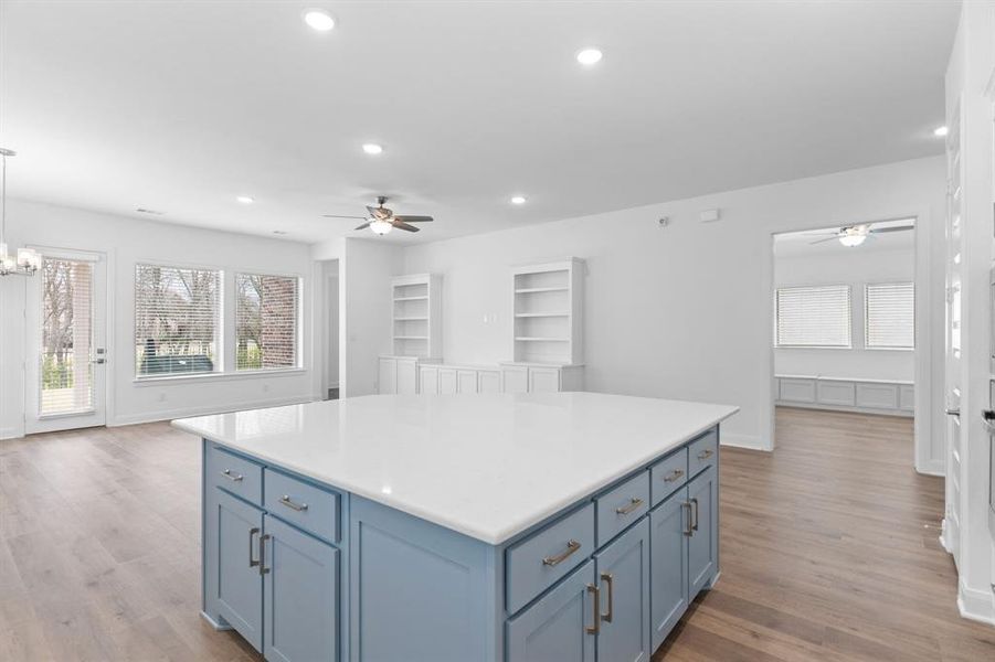 Furnished interior view inside a new home in , Van Alstyne (Image 18).