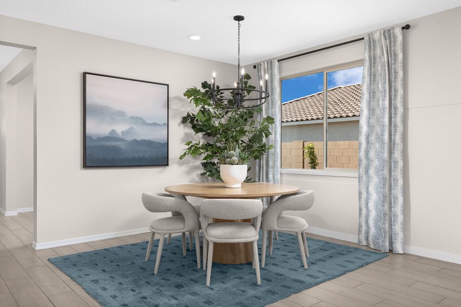 Representative furnished interior of a home built from the Sepia by Mattamy Homes in Rosewood Heights, San Tan Valley (Image 9).