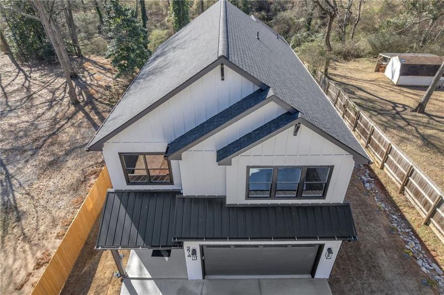 Exterior details and patio area of a home in , Hoschton (Image 31). Exterior details and patio area of a home in , Hoschton (Image 31).