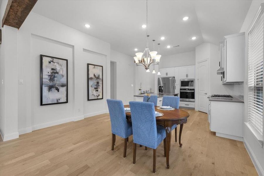 Furnished interior view inside a new home in Marine Creek Ranch, Fort Worth (Image 18).
