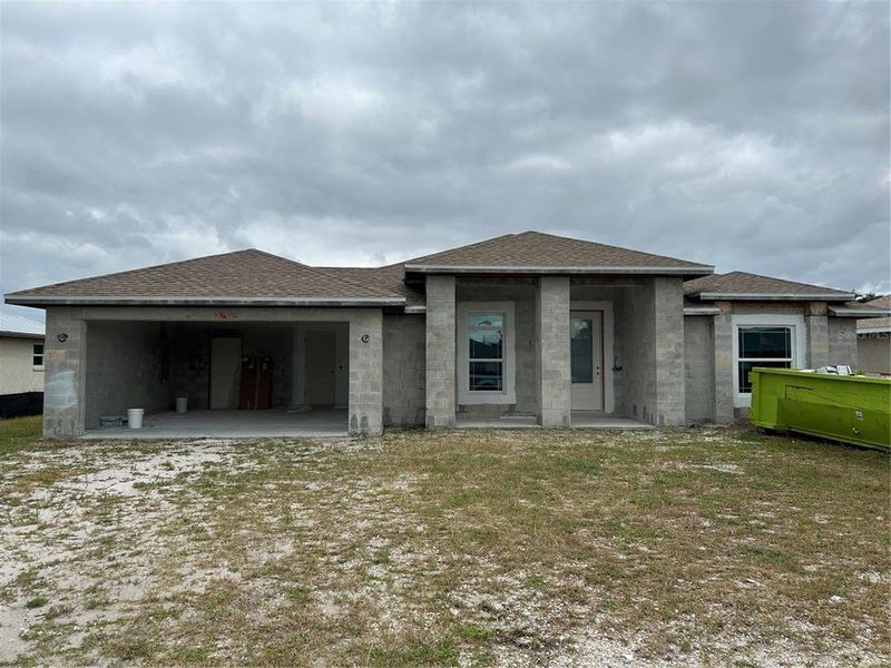 Exterior details and patio area of a home in , Rotonda West (Image 4).