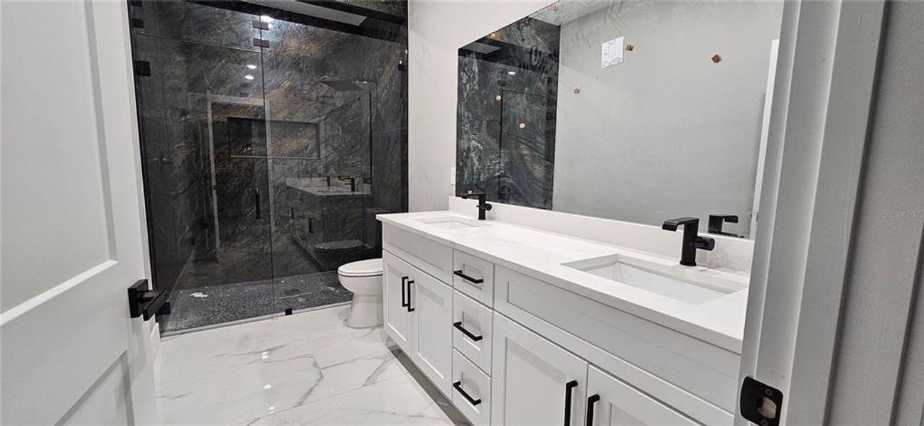 Status of Construction as of 7/27/25. Second Bath Status of Construction as of 7/27/25. Second Bath