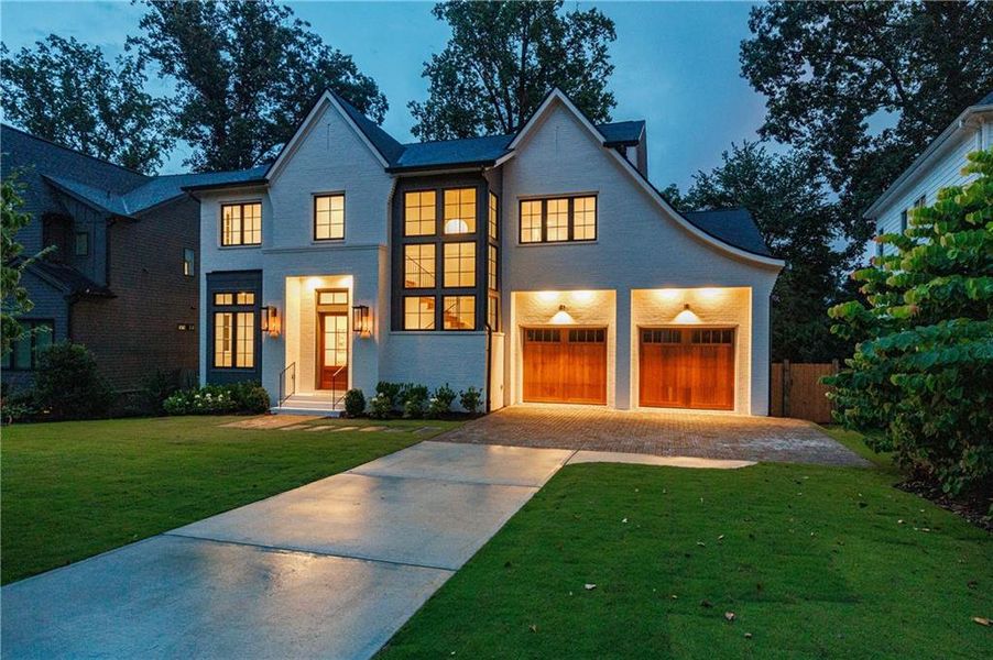 Front exterior of a new home in , Atlanta, GA, highlighting curb appeal (Image 36). Front exterior of a new home in , Atlanta, GA, highlighting curb appeal (Image 36).