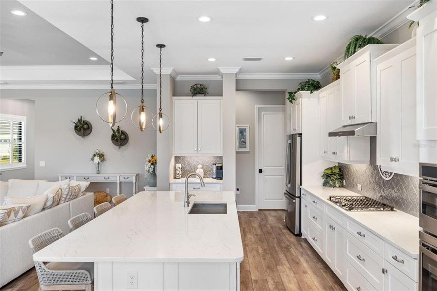 Furnished interior view inside a new home in , Venice (Image 40). Furnished interior view inside a new home in , Venice (Image 40).