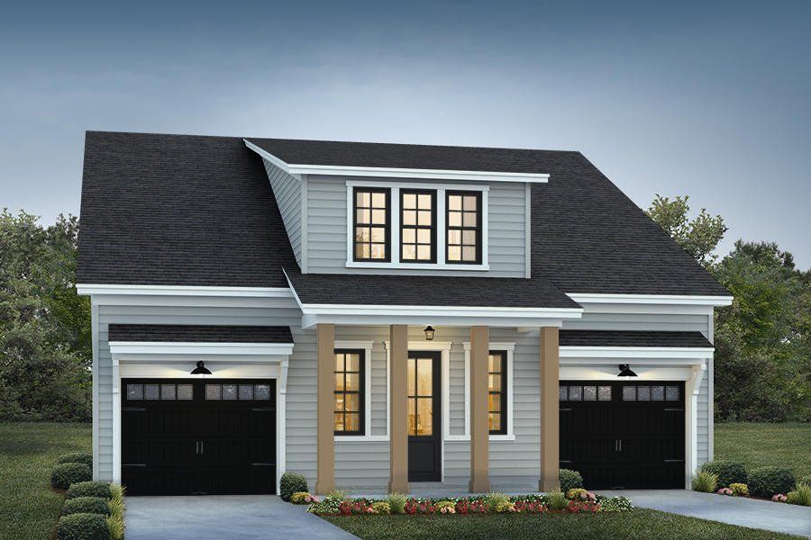 Representative exterior photo of a completed home built from the Grayrock by Hunter Quinn Homes in The Meadows at Midway, Anderson, SC (Image 6).