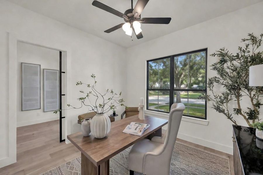 Furnished interior view inside a new home in , Houston (Image 23). Furnished interior view inside a new home in , Houston (Image 23).