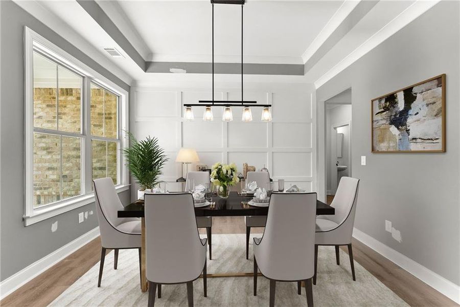 Furnished interior view inside a new home in , Demorest (Image 18).