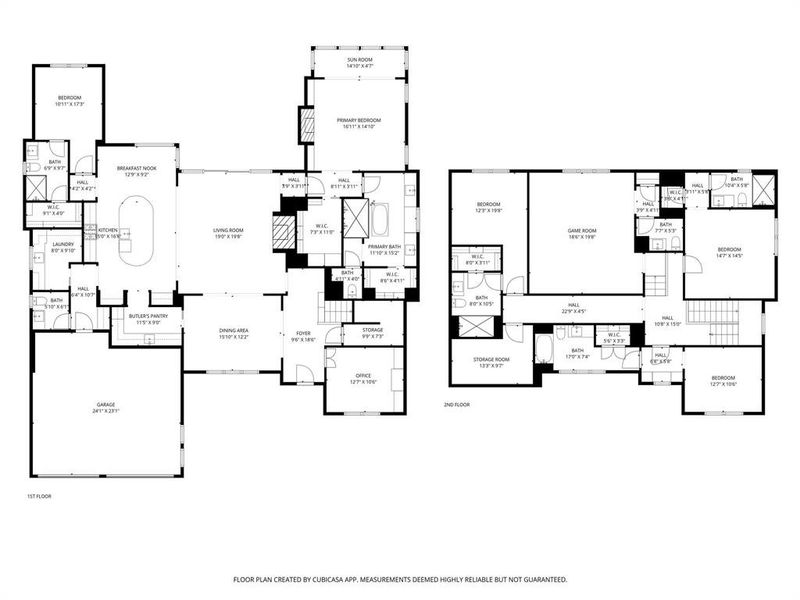 2D floor plan layout of this home in , Dallas, TX (Image 5).