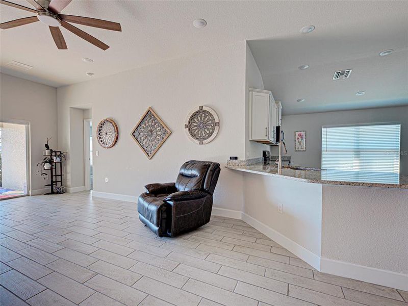 Furnished interior view inside a new home in Watercress Cove, North Port (Image 29).