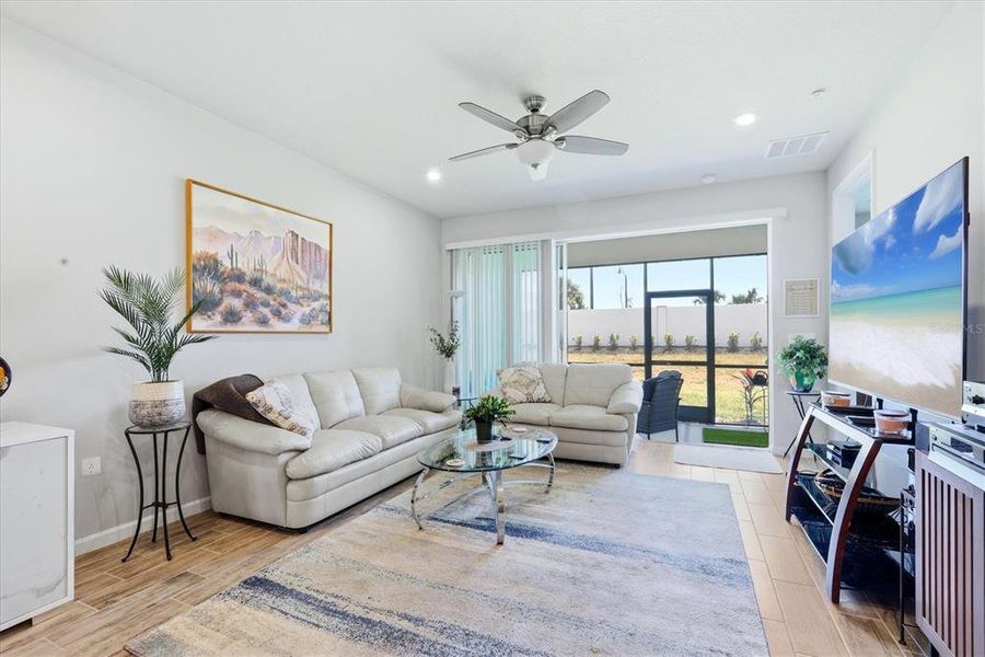 Furnished interior view inside a new home in Wellen Park, Venice (Image 18).