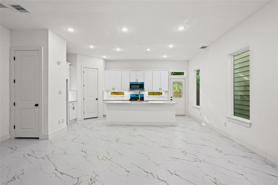 Spacious, unfurnished interior of a new home in , Houston (Image 16). Spacious, unfurnished interior of a new home in , Houston (Image 16).
