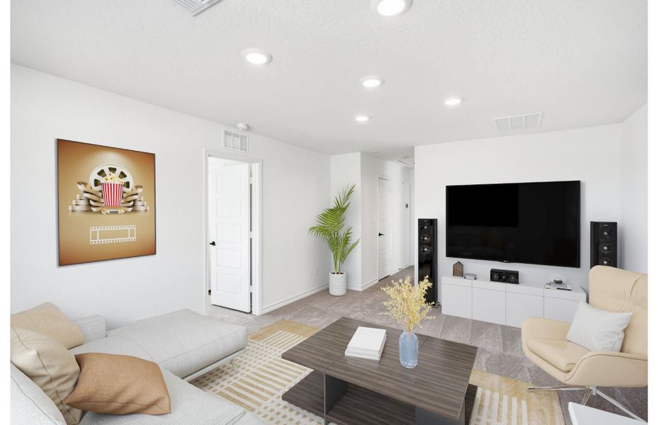 Representative furnished interior of a home built from the Albany by Pulte Homes in Dove Song, Marion (Image 12). Representative furnished interior of a home built from the Albany by Pulte Homes in Dove Song, Marion (Image 12).