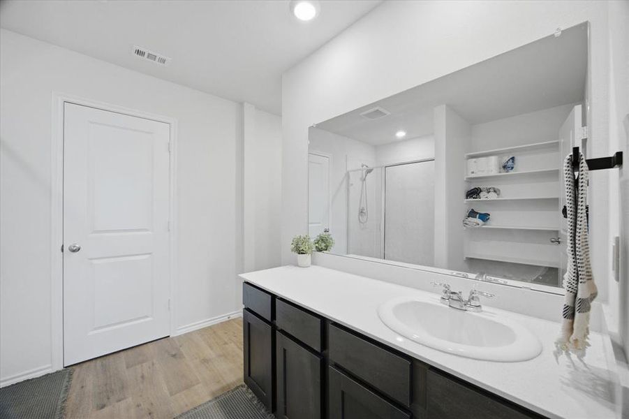 Furnished interior view inside a new home in Stonehaven, Caddo Mills (Image 15).