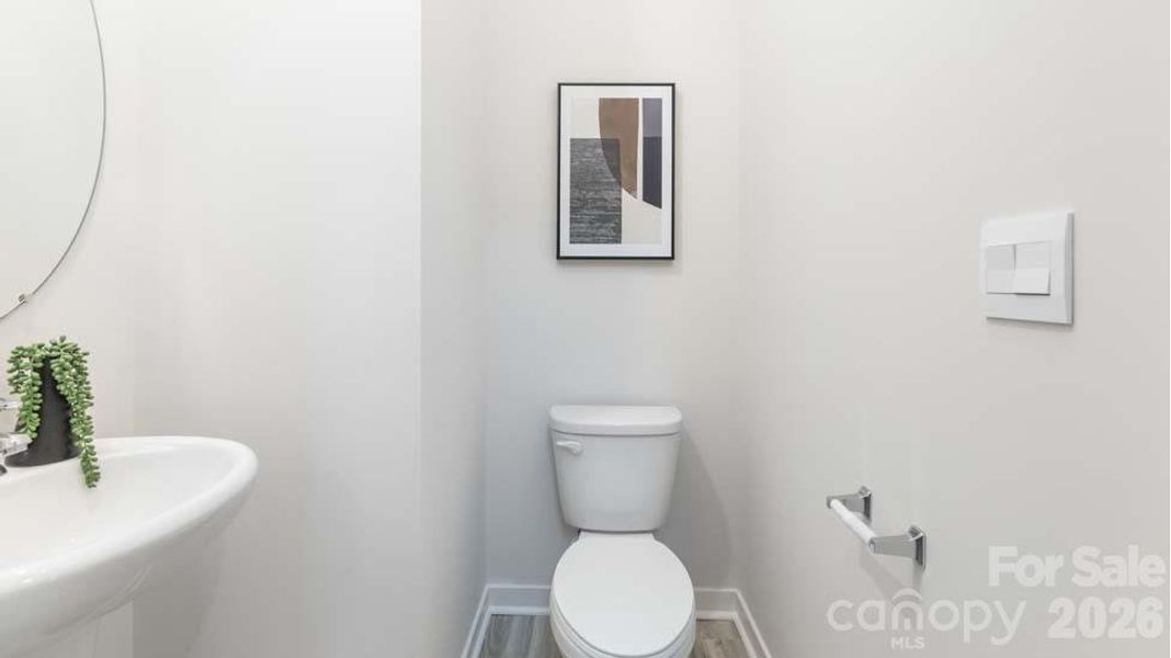 Furnished interior view inside a new home in Reedy Creek Preserve, Charlotte (Image 5).