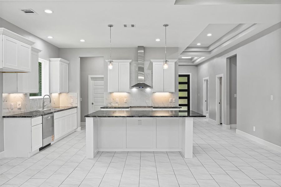 Furnished interior view inside a new home in , Splendora (Image 17).