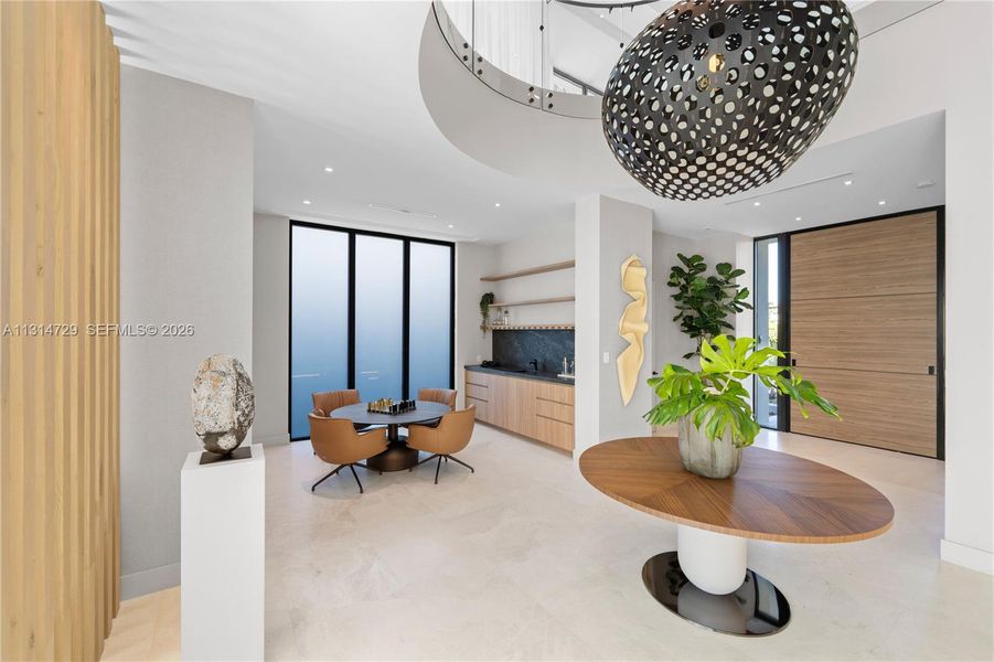 Furnished interior view inside a new home in , North Miami Beach (Image 32).