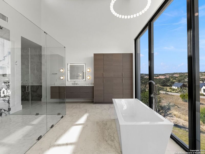 Furnished interior view inside a new home in , Boerne (Image 18).