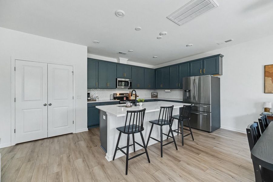 Furnished interior view inside a new home in Parker's Preserve, Ridgeville (Image 11).