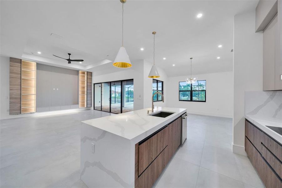 Furnished interior view inside a new home in , Cape Coral (Image 13).