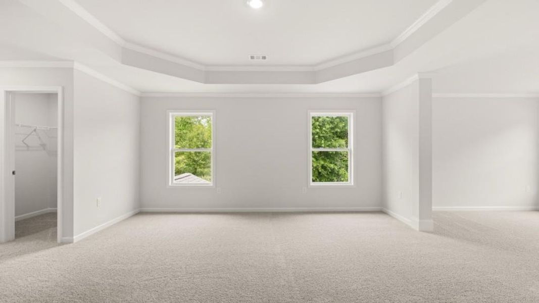 Spacious, unfurnished interior of a new home in Haven Abbey, Cumming (Image 18).