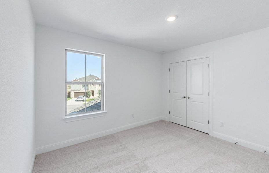 Spacious, unfurnished interior of a new home in Saddleback at Santa Rita Ranch, Liberty Hill (Image 47). Spacious, unfurnished interior of a new home in Saddleback at Santa Rita Ranch, Liberty Hill (Image 47).