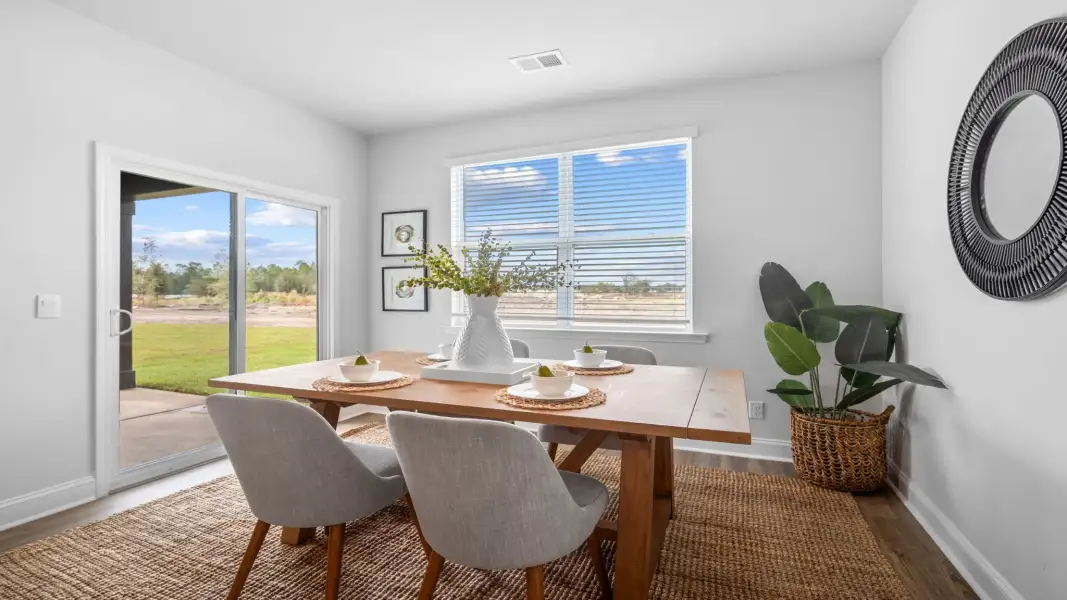 Furnished interior view inside a new home in The Retreat at East Argent, Ridgeland (Image 10).