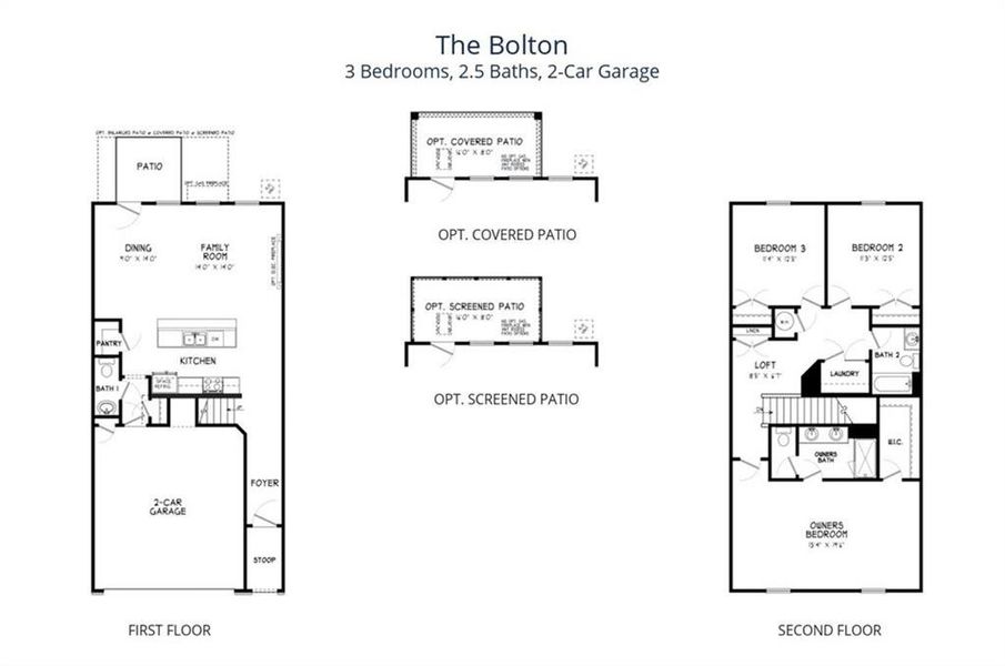 2D floor plan layout of this home in Wildwood Place, Powder Springs, GA (Image 5). 2D floor plan layout of this home in Wildwood Place, Powder Springs, GA (Image 5).