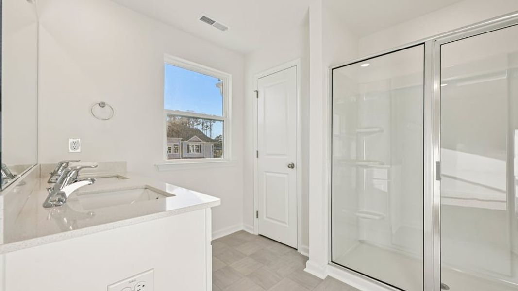 Furnished interior view inside a new home in Chapel Townes, Raleigh (Image 9).