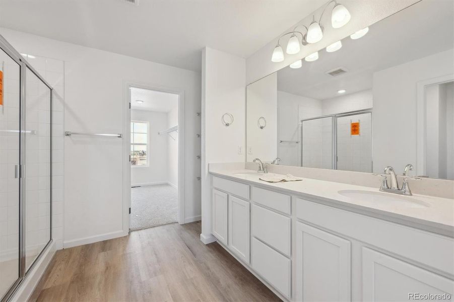 Furnished interior view inside a new home in Vista West, Keenesburg (Image 7).