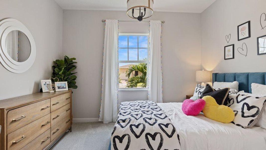 Furnished interior view inside a new home in Veranda Preserve: The Isles East, Port St. Lucie (Image 5). Furnished interior view inside a new home in Veranda Preserve: The Isles East, Port St. Lucie (Image 5).