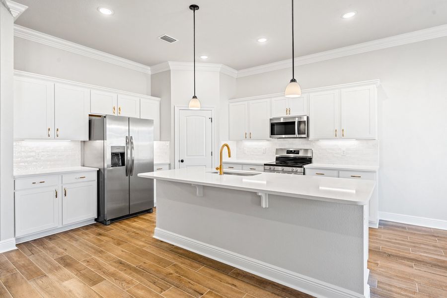 Furnished interior view inside a new home in Natureview, Freeport (Image 5).