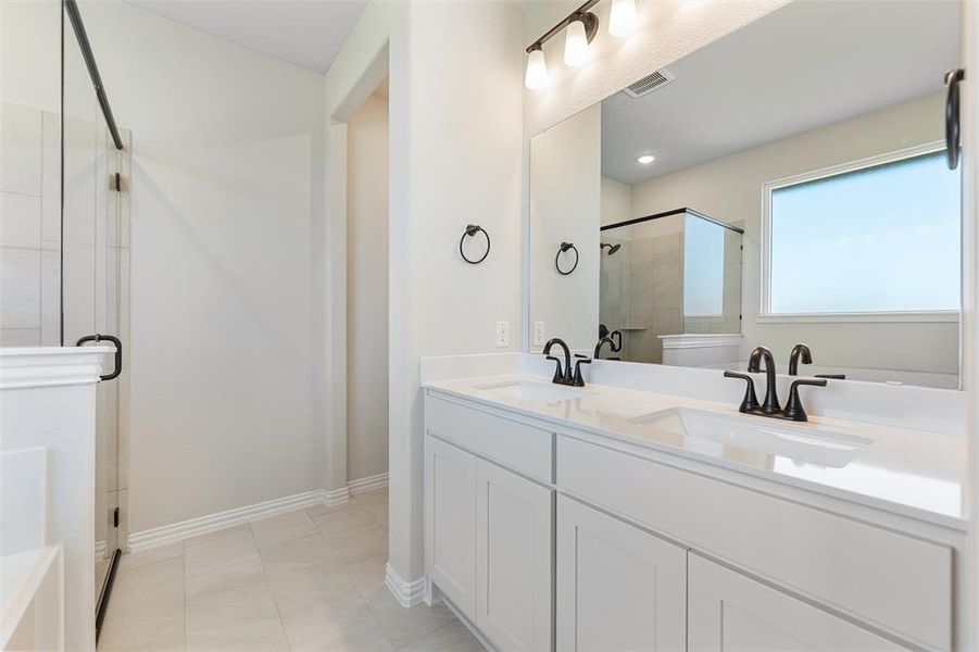 Furnished interior view inside a new home in Parker Heights, Valley View (Image 6). Furnished interior view inside a new home in Parker Heights, Valley View (Image 6).