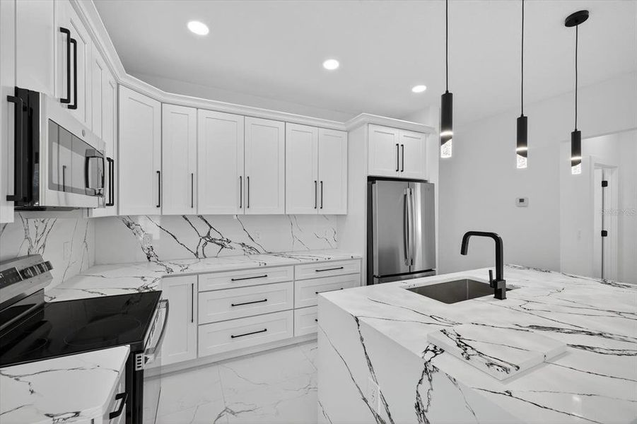 Furnished interior view inside a new home in , Tampa (Image 3).