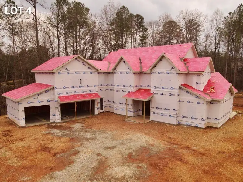 In-progress construction of a new home in , Braselton, GA (Image 1). In-progress construction of a new home in , Braselton, GA (Image 1).
