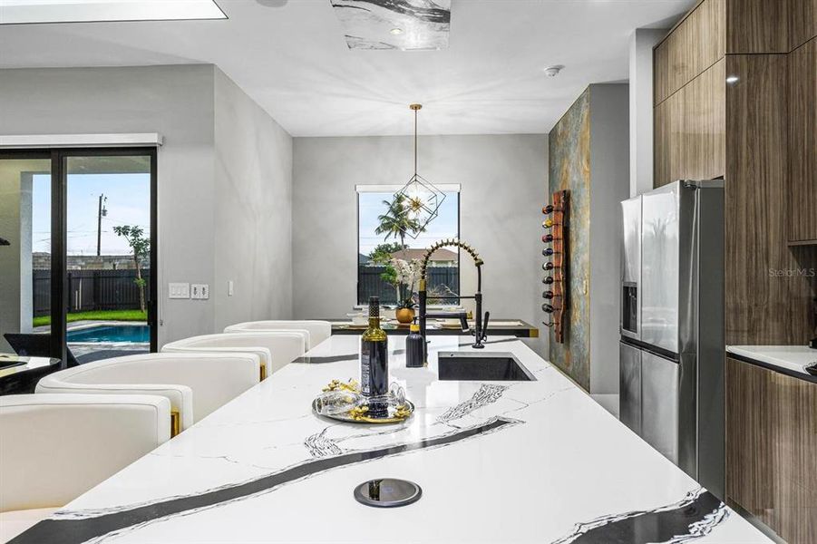 Furnished interior view inside a new home in , Cape Coral (Image 11).