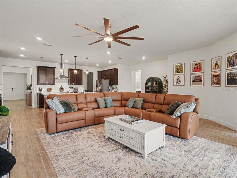 Furnished interior view inside a new home in Seaire, Parrish (Image 7).